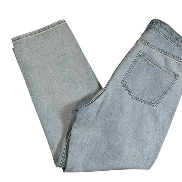 NWT Old Navy Girls High Rise Slouchy Straight Denim Jeans - Size 18 - Picture 2 of 11